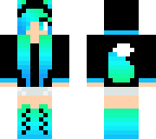 neon wolf girl