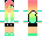 pastel wolf girl
