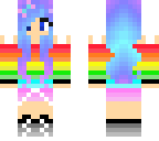 rainbow girl