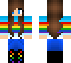 rainbow girl