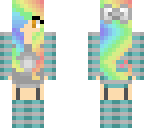 rainbow girl