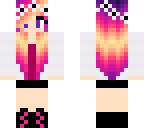 sunset hair girl by guci