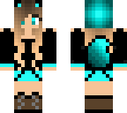 teal fox girl