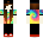tie-dye girl
