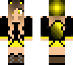 yellow fox girl