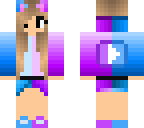 youtuber kitty skin hoodie