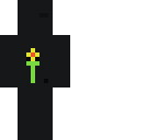 black flower