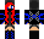 blue assassin girl