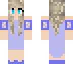 blue girl