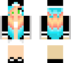 blue girl