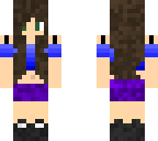 blue gradient girl