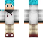 blue hair boy