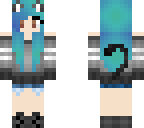 blue hair cat