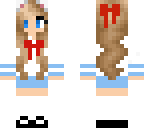 blue school girl
