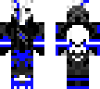 blue skull