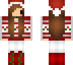 chibi christmas girl