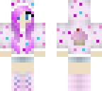 cute cupcake girl pink hair