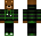 flob beer in groen