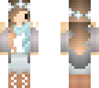 flower crown chibi