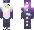 galaxy dino girl
