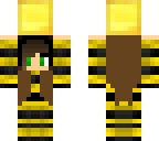 heyimbee holding a gold block