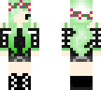 kawaii flower crown girl