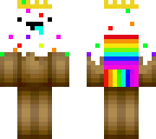 king with cape