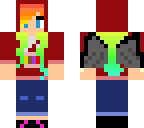 me weraing fnaf hoodie with dragon wings