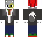merry wolf christmas