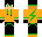 orange and green