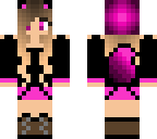 pink fox girl