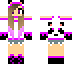 pink panda girl