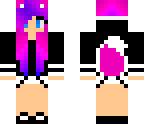 pink wolf girl