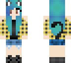 plaid cat girl