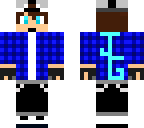 plaid jvg with gloves