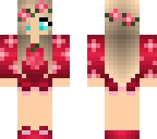 pretty red girl