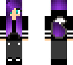 purple fox girl