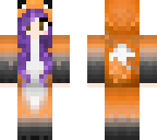 purple hair fox girl