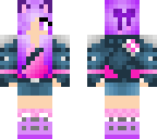 purple pink blue guard