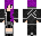 purpled haired sao character