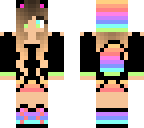 rainbow fox girl