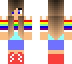 rainbow girl