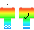 rainbow girl
