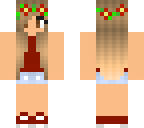 red mermaid skin