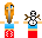 snowman girl