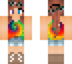 tie-dye girl