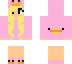 blonde duck