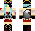 bloody pirate wolf girl