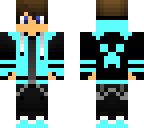 blue gamer boy