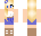 blue skin